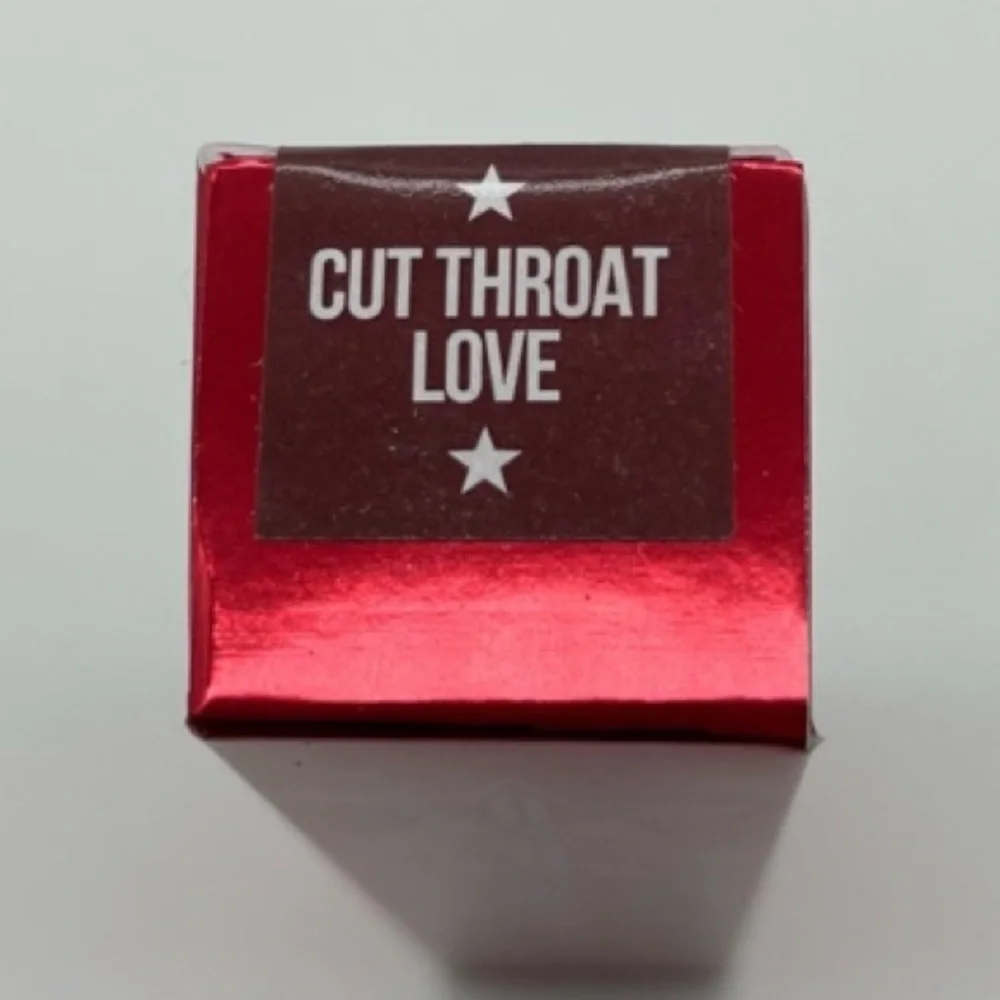 NEW! JEFFREE STAR ⭐️ VELOUR LIQUID LIPSTICK Cut Throat Love Dark Brick Red - Picture 2 of 16